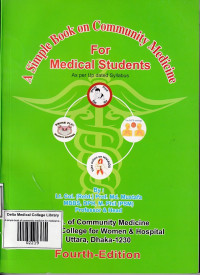 Image of A simple book of community medicine for medical students