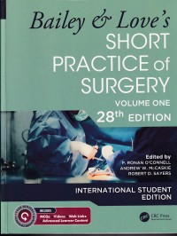 Image of Bailey & Love's short practice of surgery.  Volume 1.