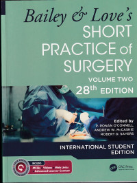 Image of Bailey & Love's short practice of surgery.  Volume 2