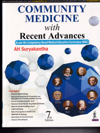 Image of Community Medicine with Recent Advance