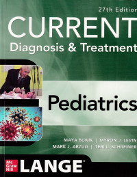 Image of Current diagnosis and treatment pediatrics