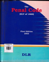 Image of Dhaka Law Report. The Panal code [XLV of 1660]