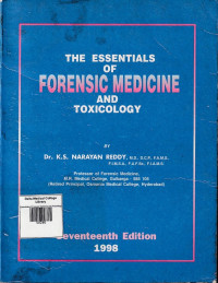 Image of Essentials of Forensic Medicine and Toxicology
