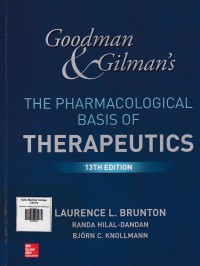 Image of Goodman & Gilman's the pharmacological basis of therapeutics