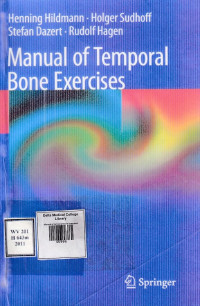 Image of Manual of temporal bone exercises