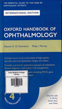 Image of Oxford handbook of ophthalmology