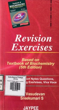 Image of Revision exercises : based on textbook biochemistry
