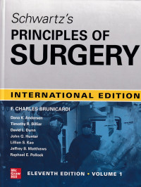 Image of Schwartz's principles of surgery