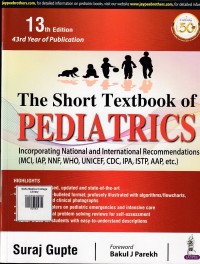 Image of Short textbook of pediatrics