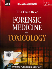 Image of Textbook of forensic medicine and toxicology